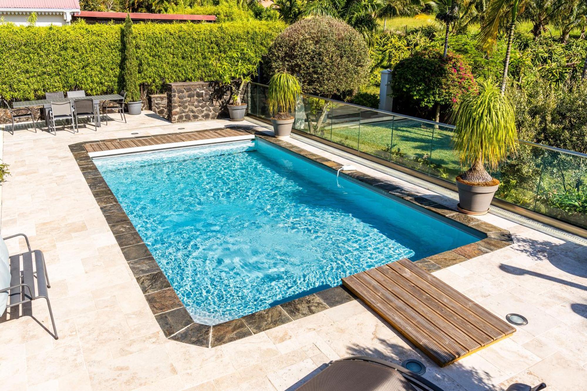 Villa Avec Piscine Vue Mer Et Montagne, En Pleine Nature サン・ジョゼフ エクステリア 写真